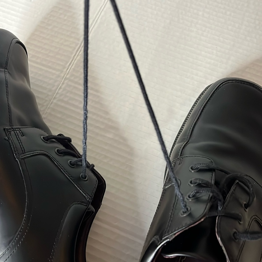Rockport Men's Black Dress Shoes Size 10.5 Waterproof Leather Office Wedding - Picture 9 of 17